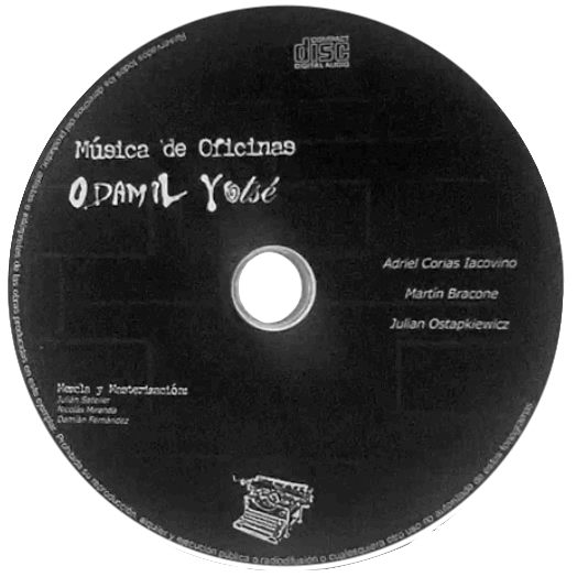 imagen del disco con la música de la obra